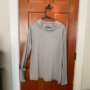 Patagonia tropic comfort natural sun hoodie Light Gray Pullover size L